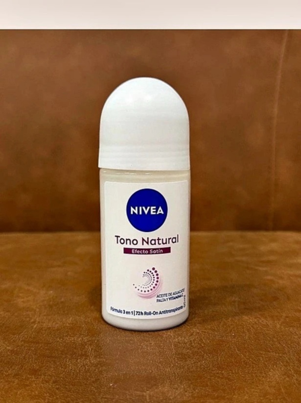 NIVEA Tone Natural Roll-On Deodorant White NWT